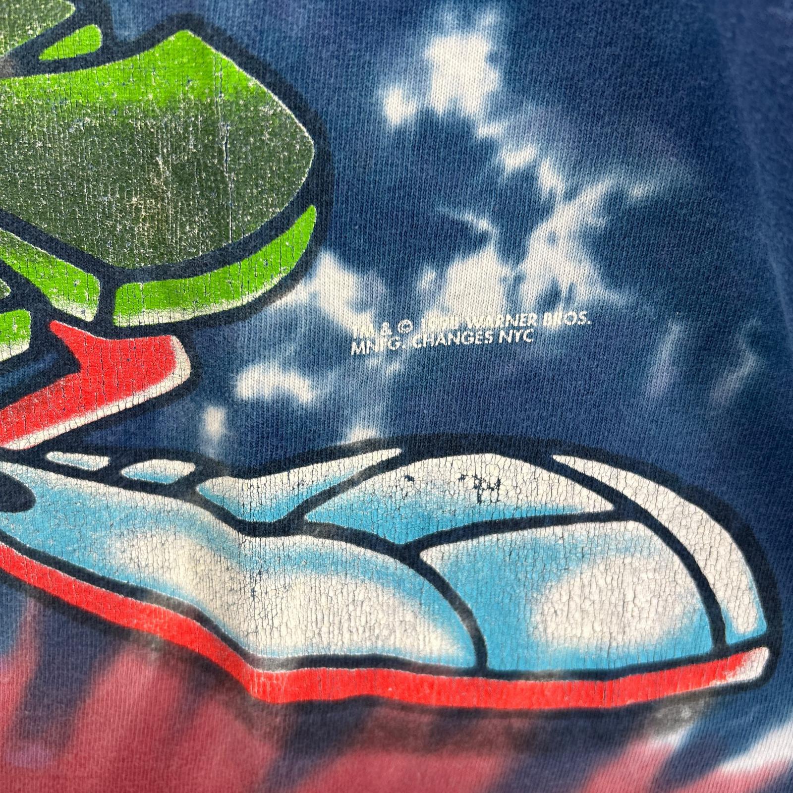 半袖Tシャツ Marvin the Martian USA製 90s タイダイ LL