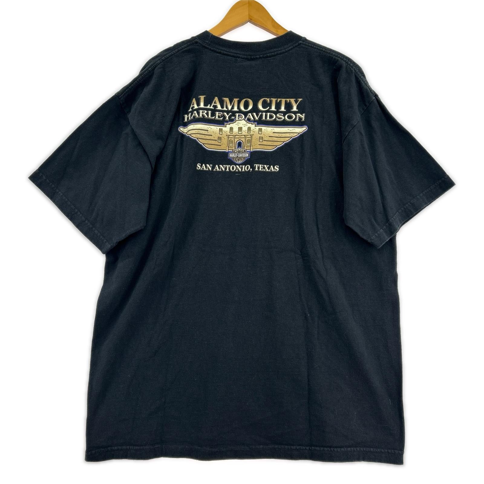 半袖Tシャツ スカル BLK LL ブラック