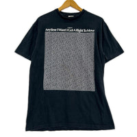 半袖Tシャツ Anytime I Want I Got A Right To Move L ブラック