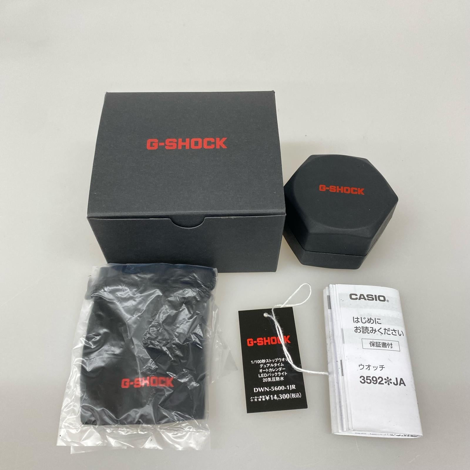 腕時計 G-SHOCK nano DWN-5600-1JR ブラック