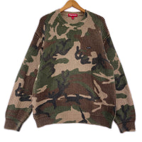 ニット WASHED SMALL BOX WAFFLE SWEATER (M) M