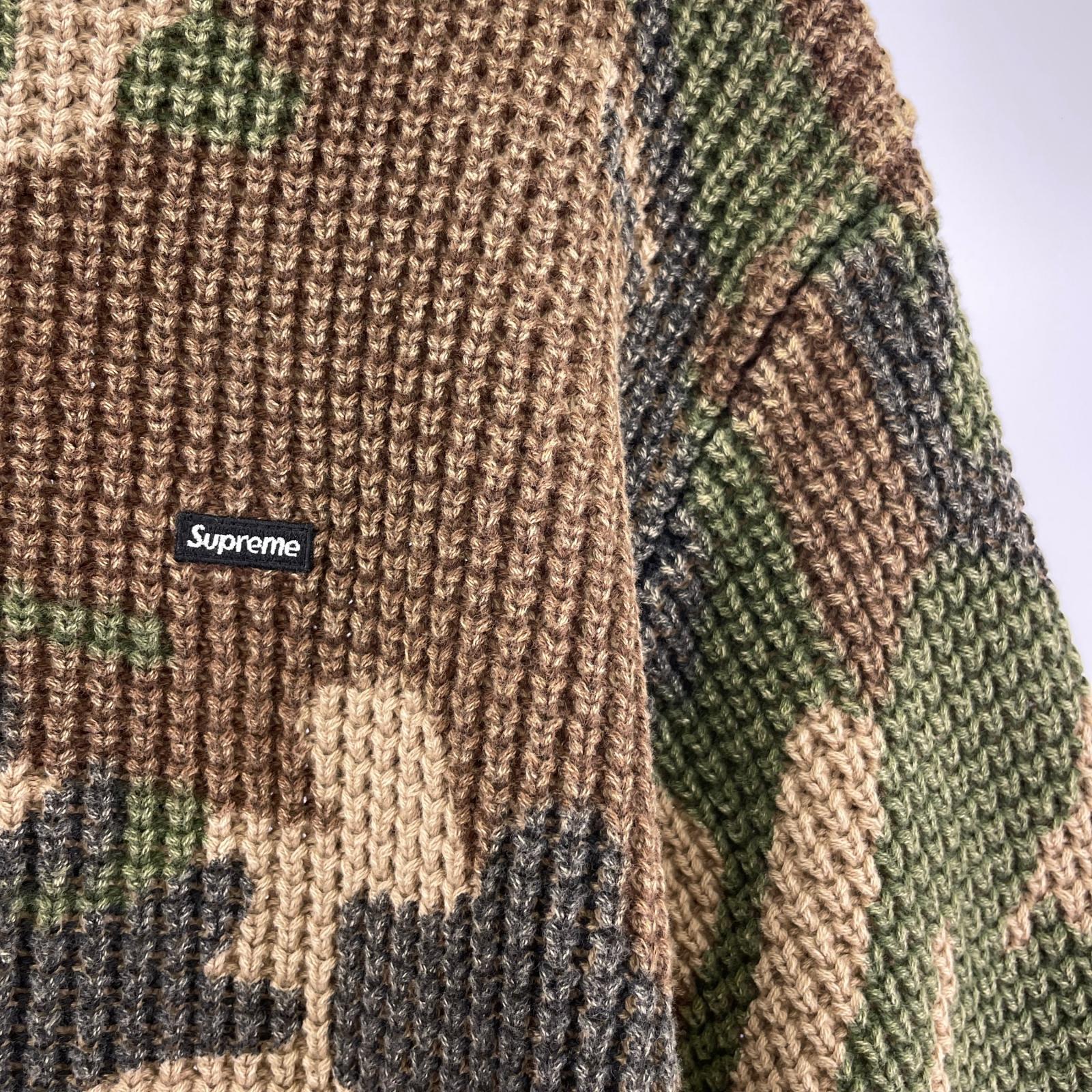 ニット WASHED SMALL BOX WAFFLE SWEATER (M) M
