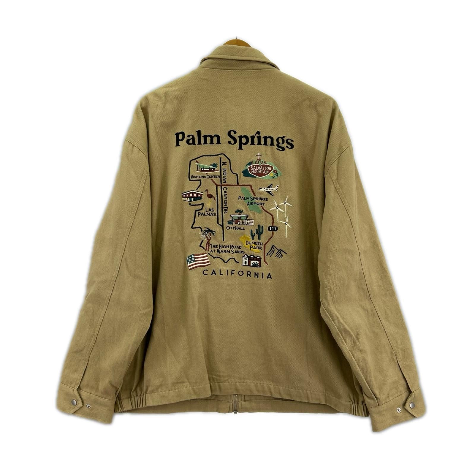 ジャケット Palm Springs コットンジャケット ベージュ L L ベージュ