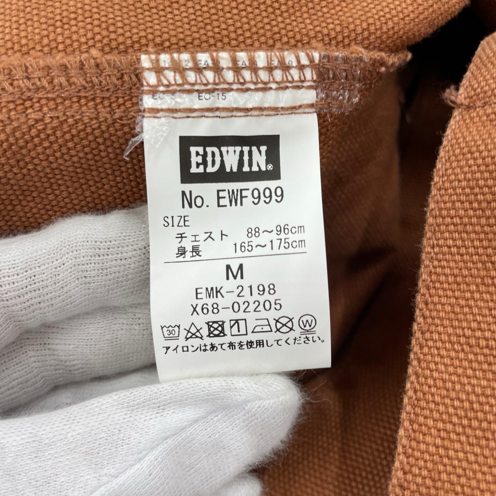 ジャケット ×EDWIN ダック地 キャメル M M ブラウン
