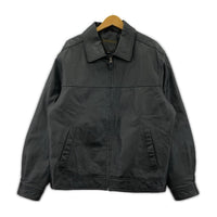 レザージャケット 90-00s ST.JOHN'S BAY BLK L L ブラック