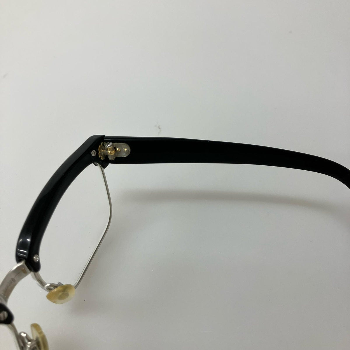その他アクセサリー 60s頃 RODENSTOCK TOLEDO サーモントブロー 度入り眼鏡 黒 ブラック