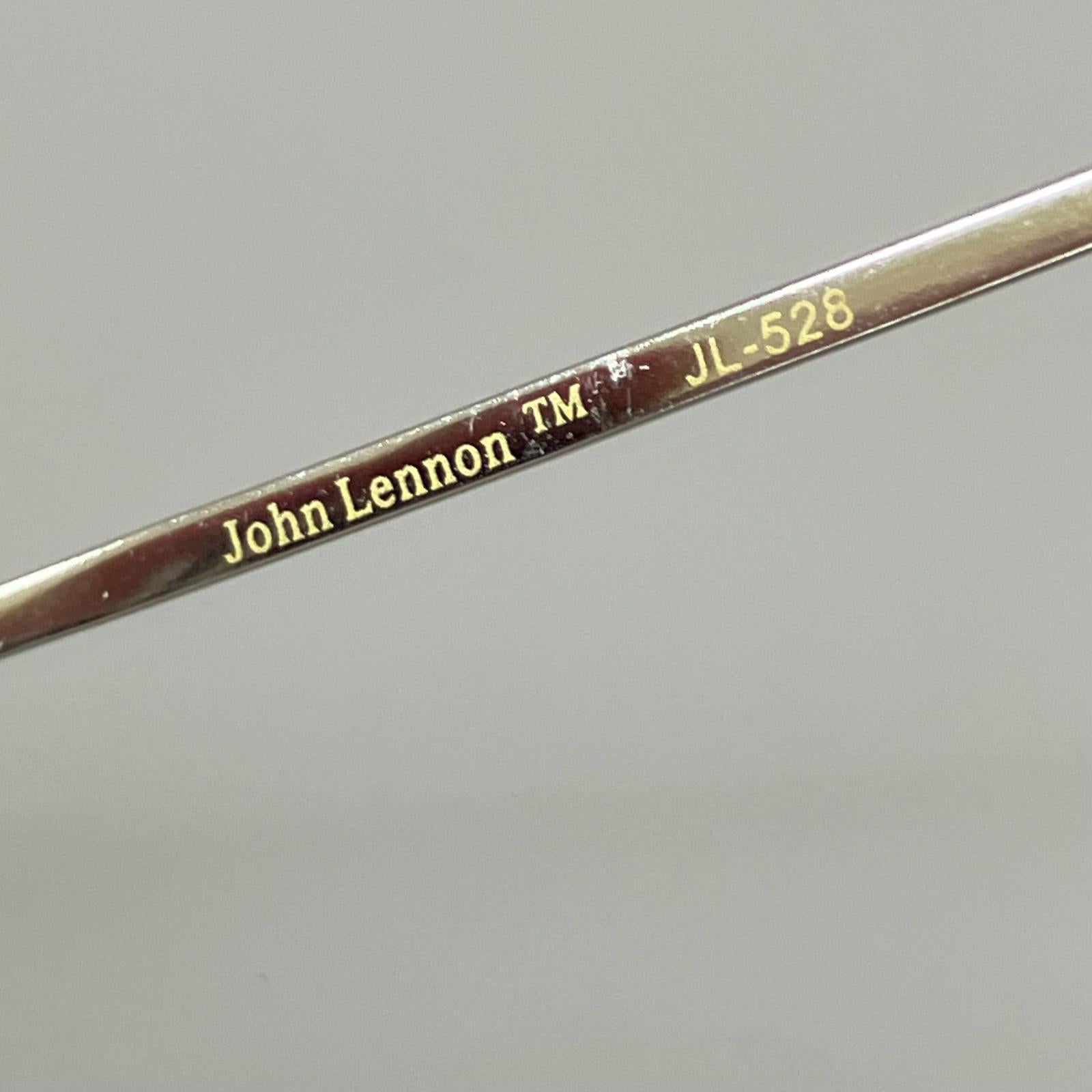 その他アクセサリー john lennon コンビフレーム フルリム サングラス JL-528 シルバー