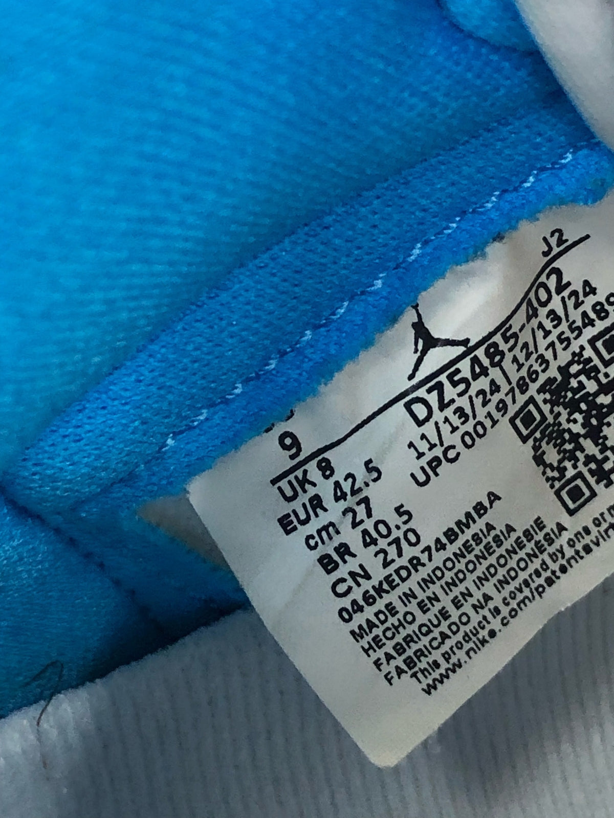 スニーカー Air Jordan 1 Retro High OG "UNC ライトブルー
