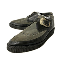 シューズ 80s Marley of London クリーパー 黒 (約27.0cm) ブラック