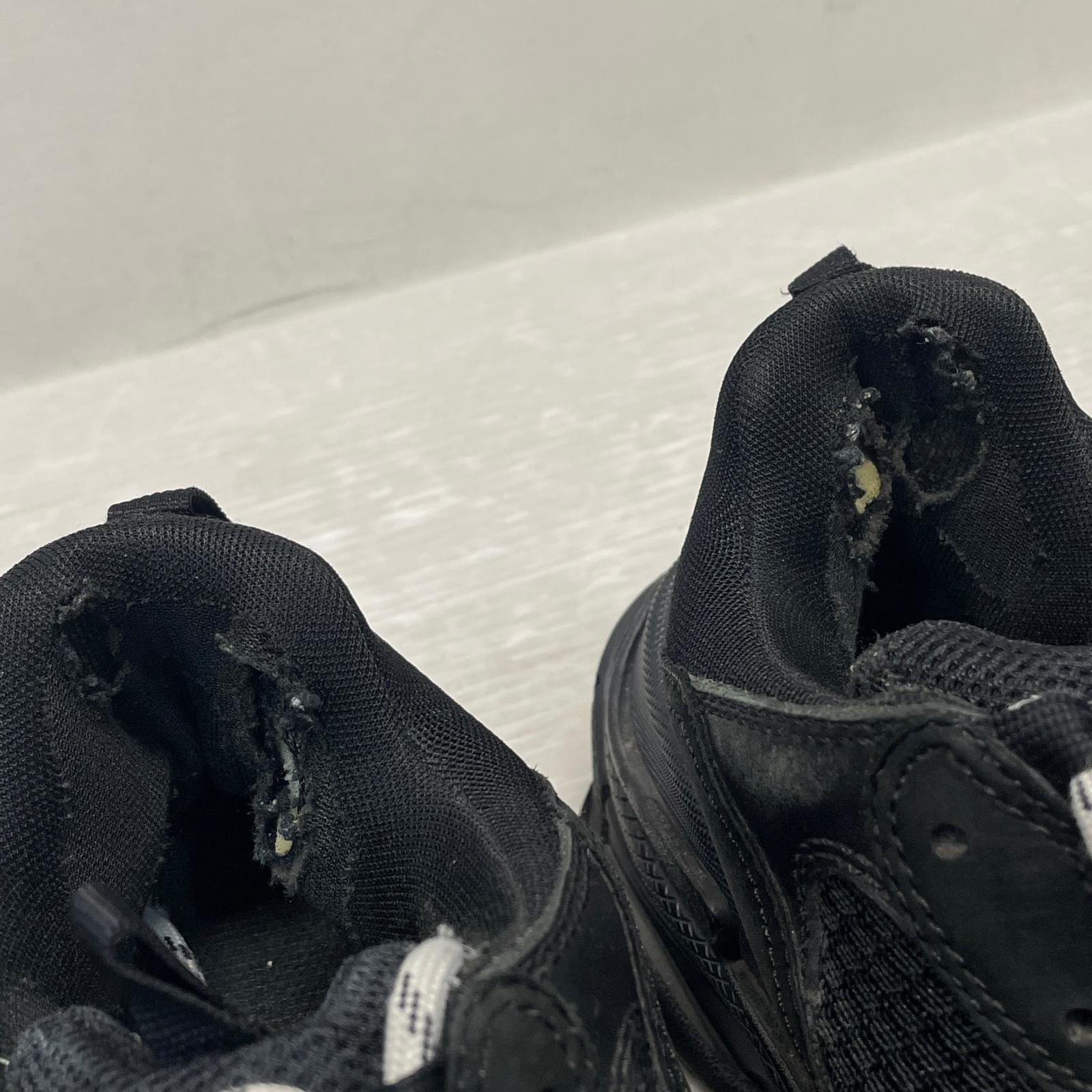 BALENCIAGA TRIPLE S スニーカー 42 黒 27.5cm (US9 1/2 UK9 EU45)