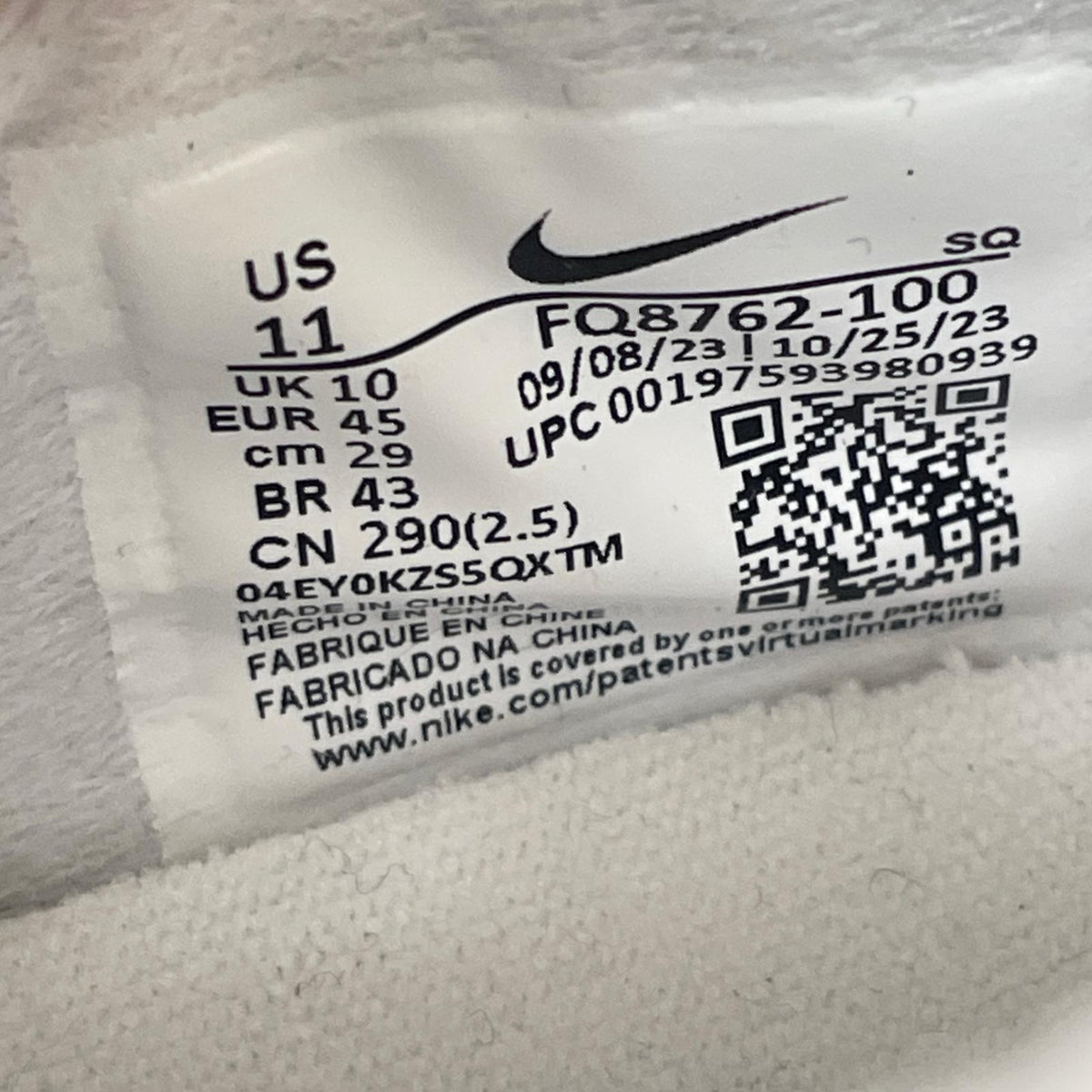 スニーカー NIKE FIELD GENERAL82 ホワイト