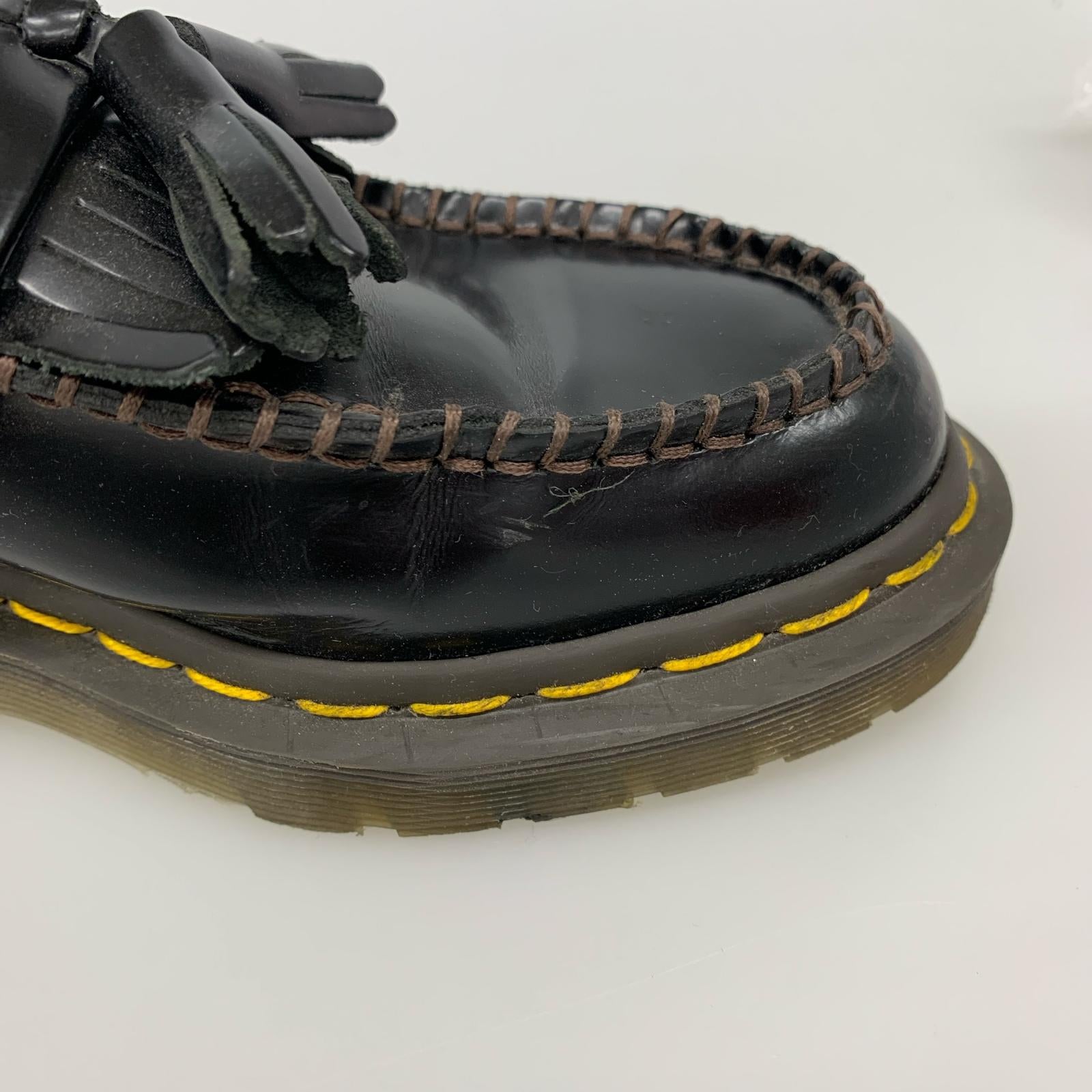 シューズ Dr.Martens ×COMME des GARCONS ADRINA タッセルローファー 3 ブラック ブラック