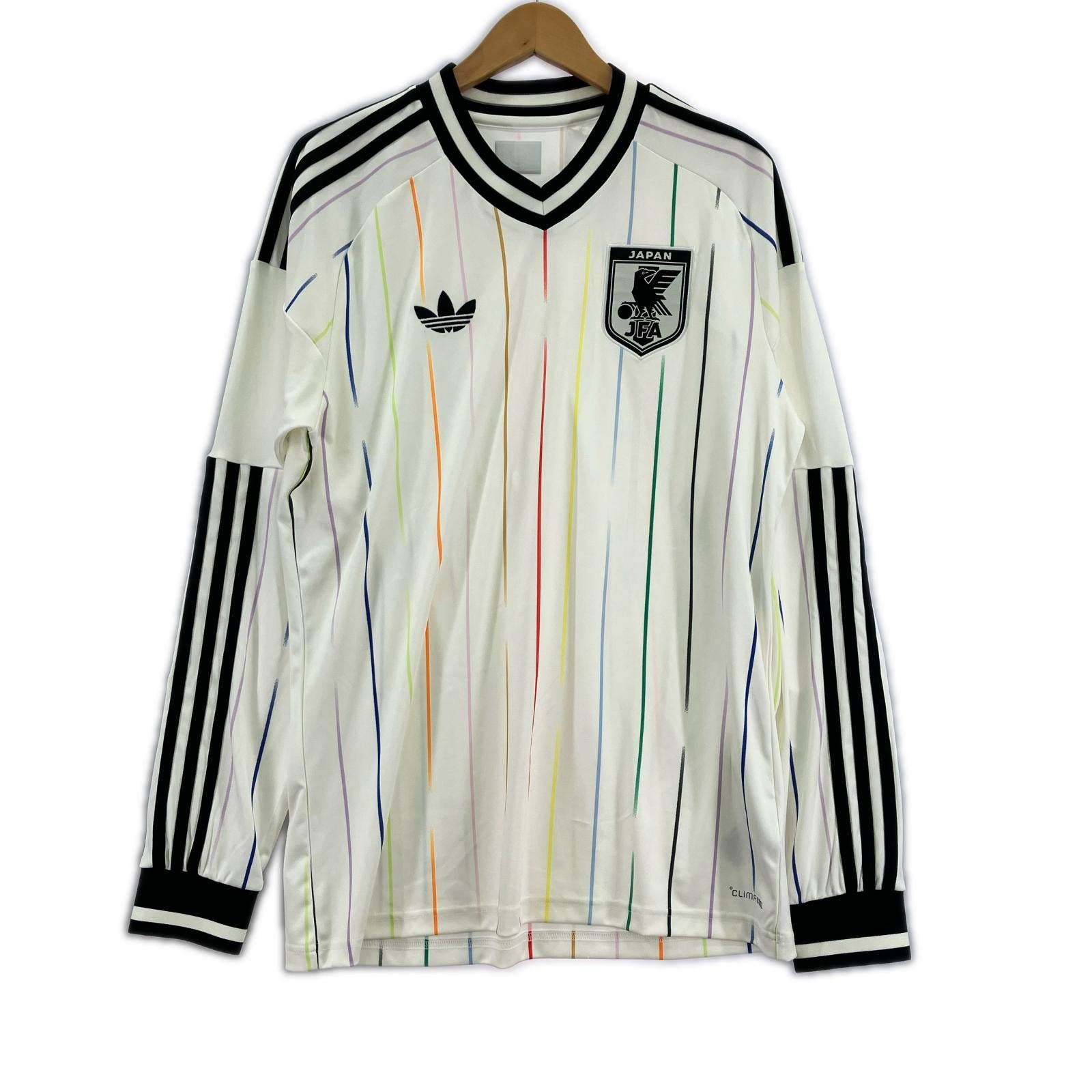 長袖Tシャツ サッカー日本代表 2026 アウェイ レプリカユニフォーム ホワイト