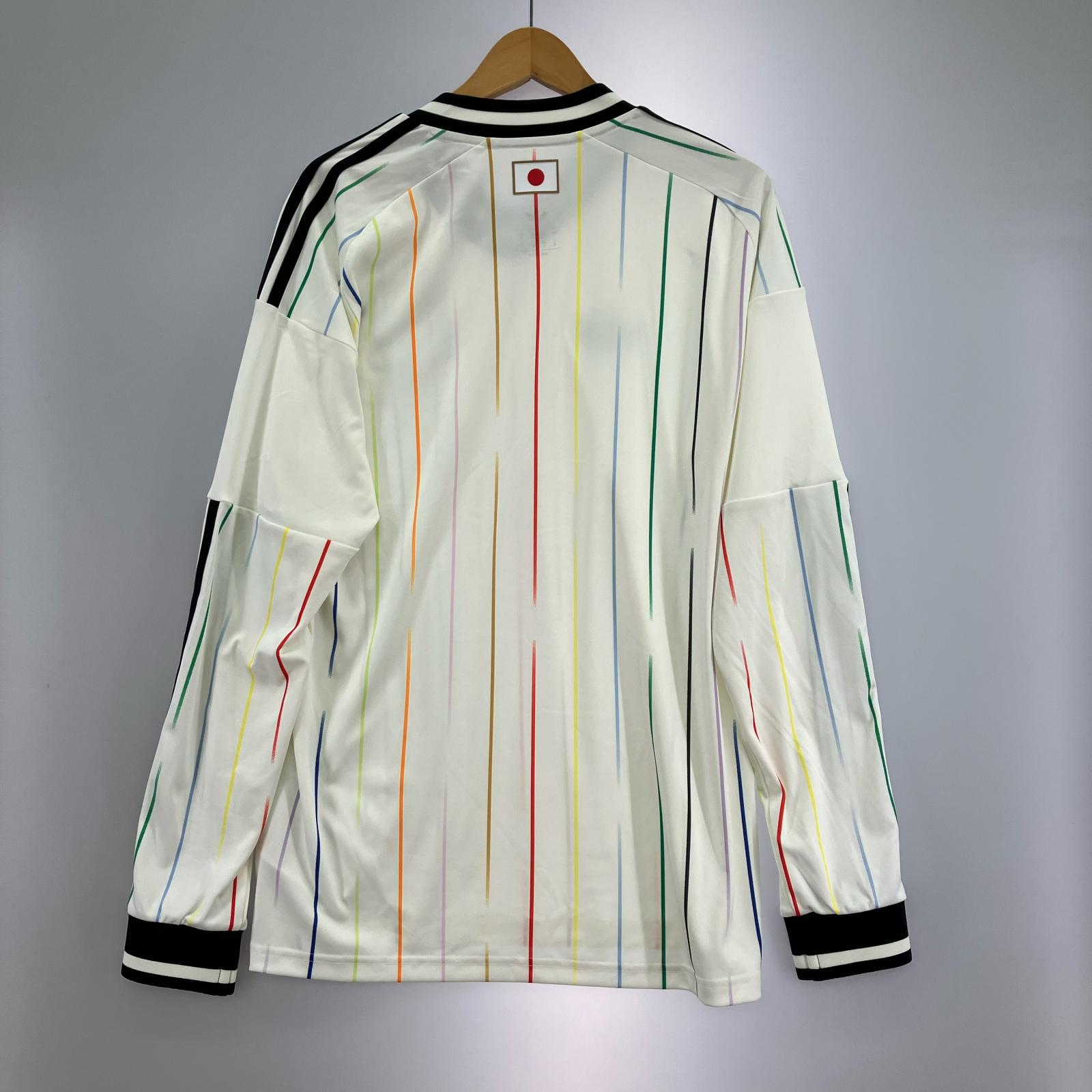 長袖Tシャツ サッカー日本代表 2026 アウェイ レプリカユニフォーム ホワイト