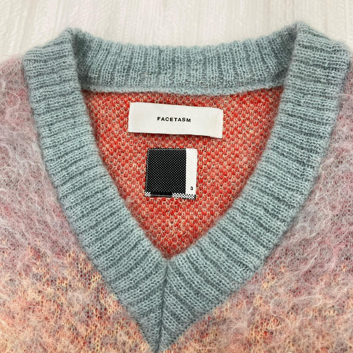長袖シャツ IRA KNIT VEST モヘアグラデーションニットベスト 3 マルチカラー