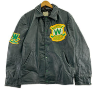 レザージャケット STAN LANE SPORTS グリーン