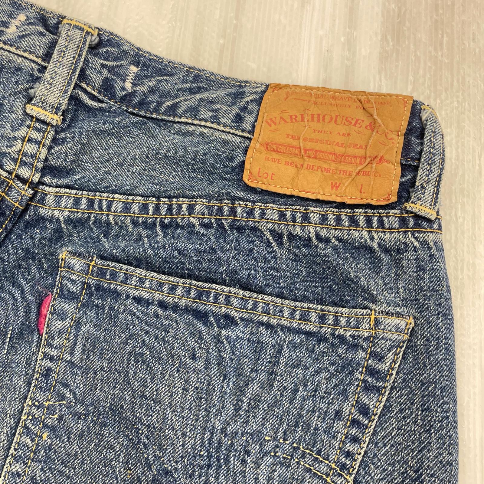 デニムパンツ WAREHOUSE × OUTERSUNSET デニムパンツ S S
