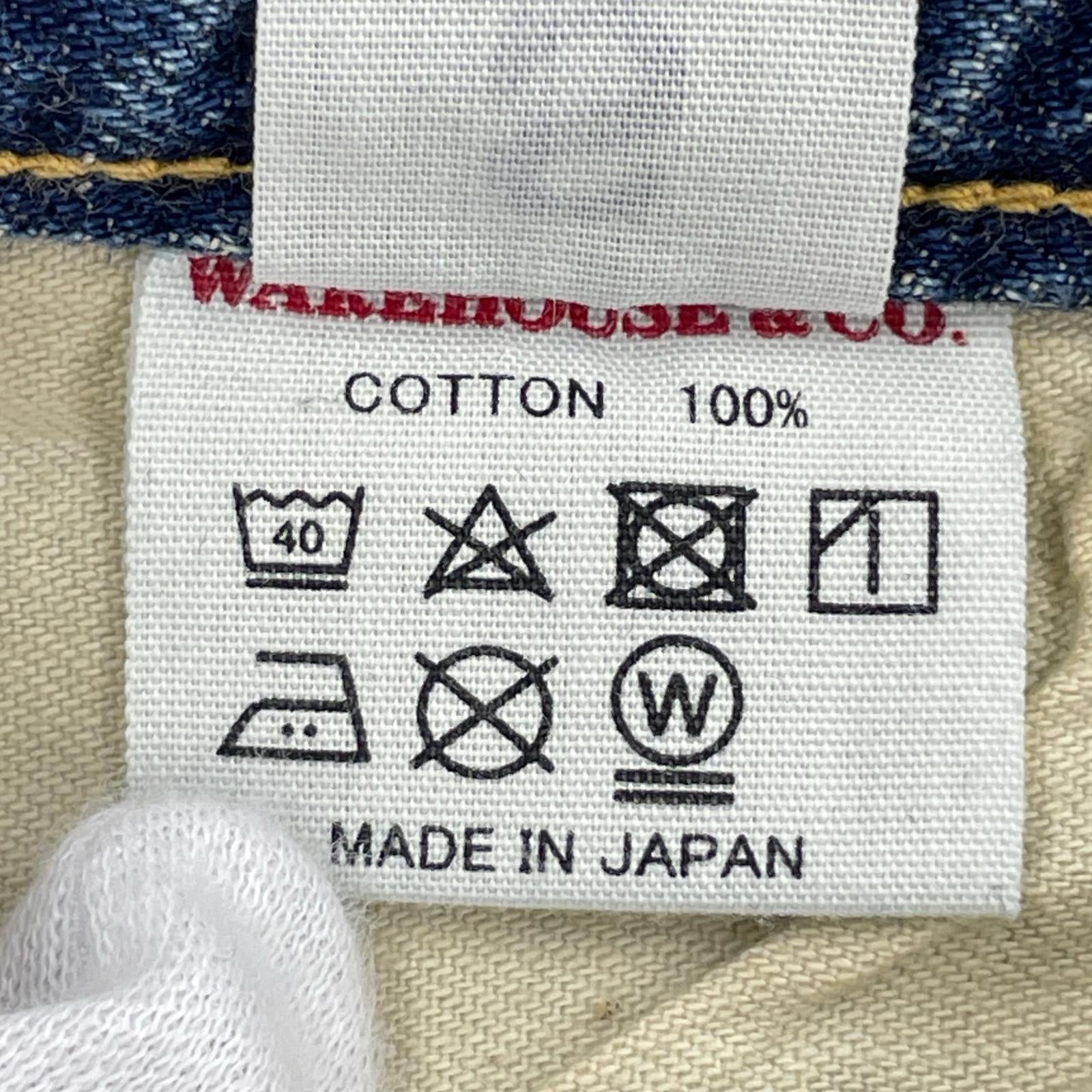 デニムパンツ WAREHOUSE × OUTERSUNSET デニムパンツ S S