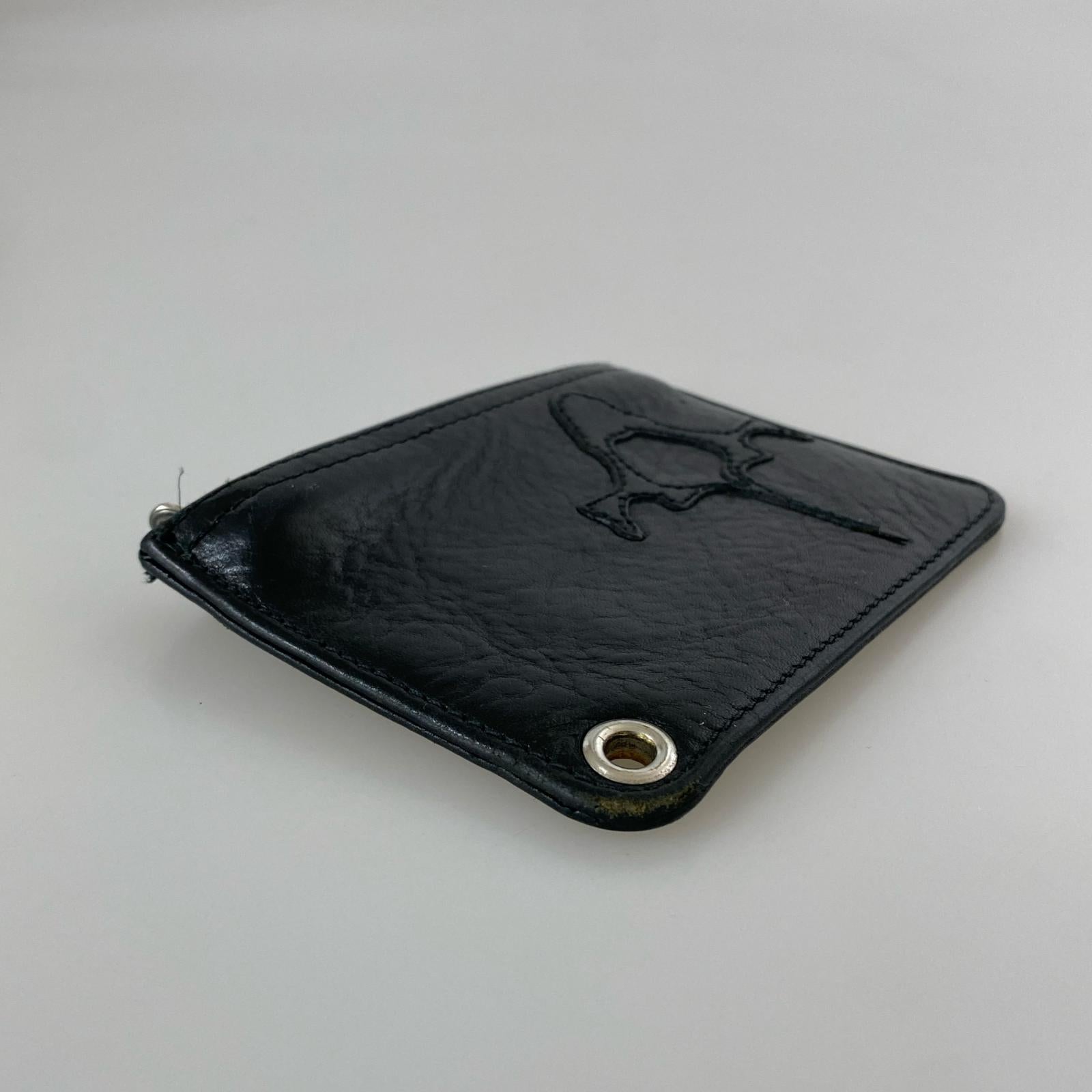 コインケース BACK BONE レザーコインケース 黒 ブラック
