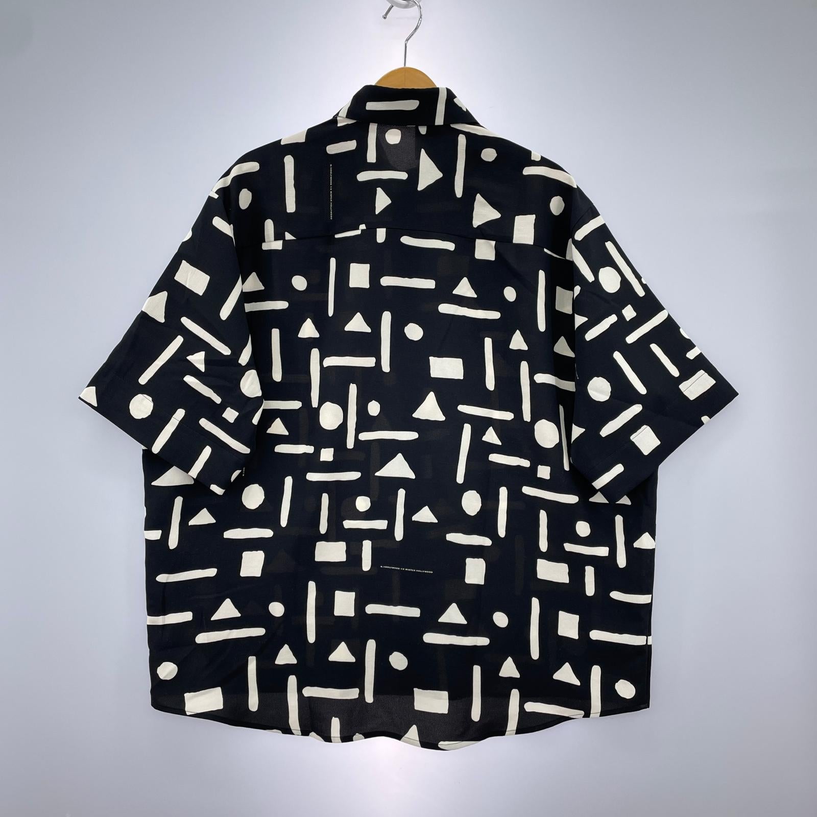 半袖シャツ HALF SLEEVE SHIRT 36 36 ブラック