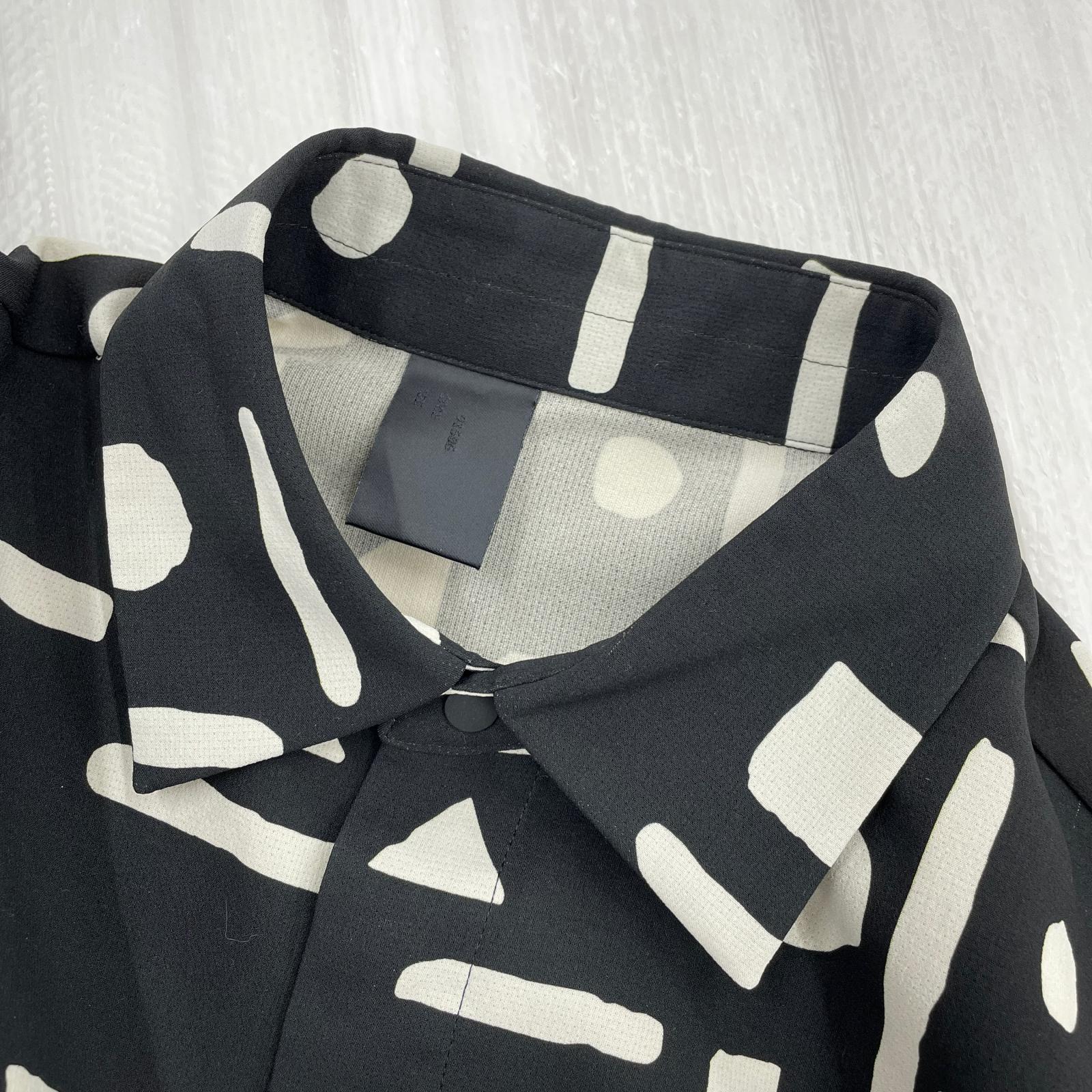 半袖シャツ HALF SLEEVE SHIRT 36 36 ブラック