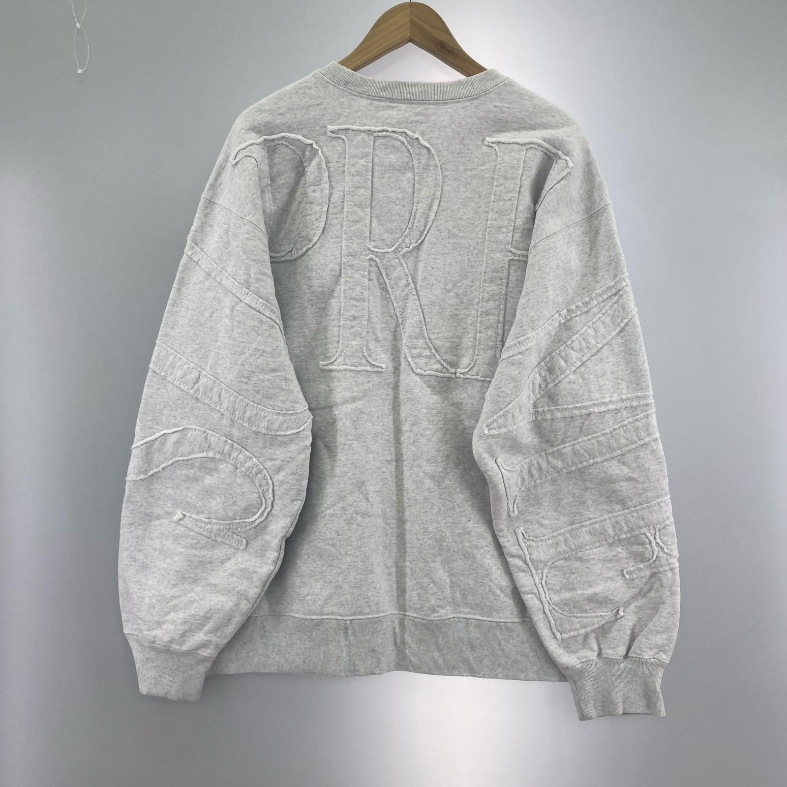 スウェット 22SS Tonal Applique Crewneck GRY L L グレー