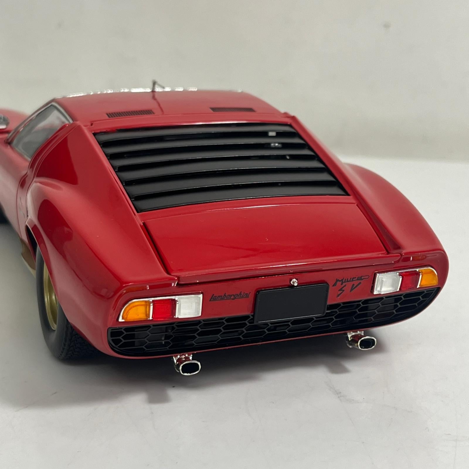 1/18 京商 ランボルギーニ ミウラ P400SV(レッド) 京商 スケールカー