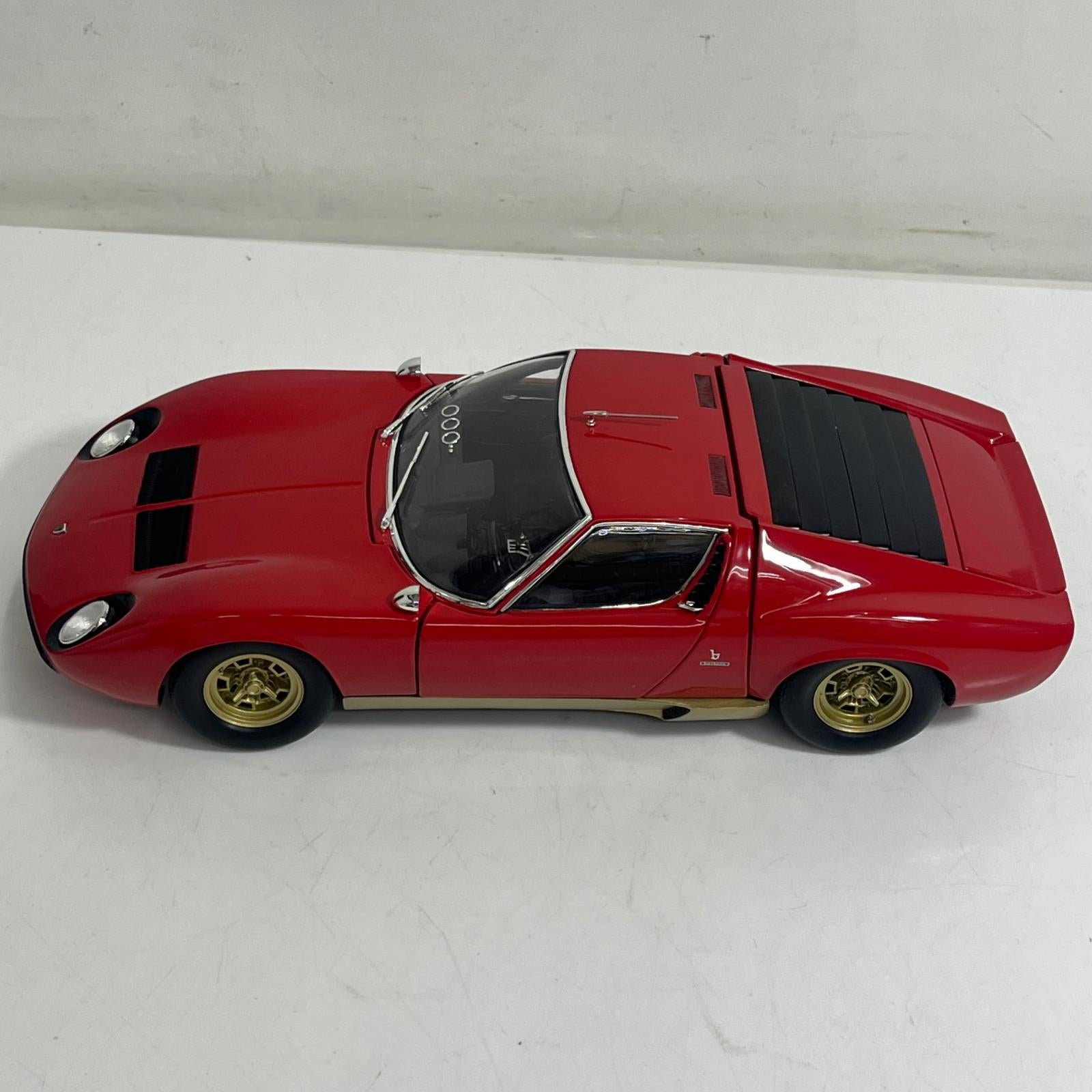 1/18 京商 ランボルギーニ ミウラ P400SV(レッド) 京商 スケールカー