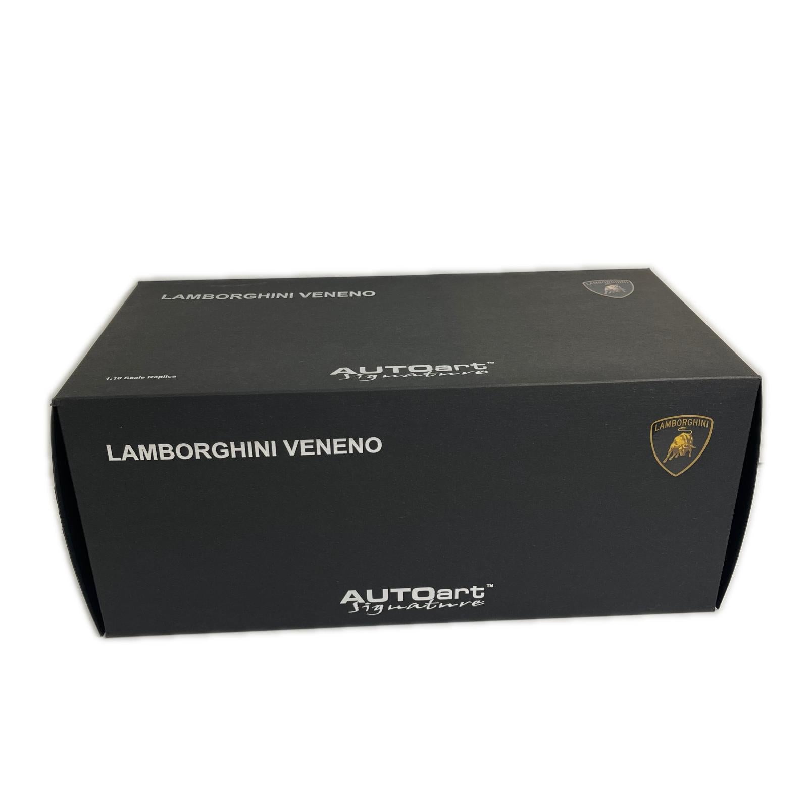 ☆1/18 AUTO art Lamborghini Veneno(グレー) AUTOart スケールカー