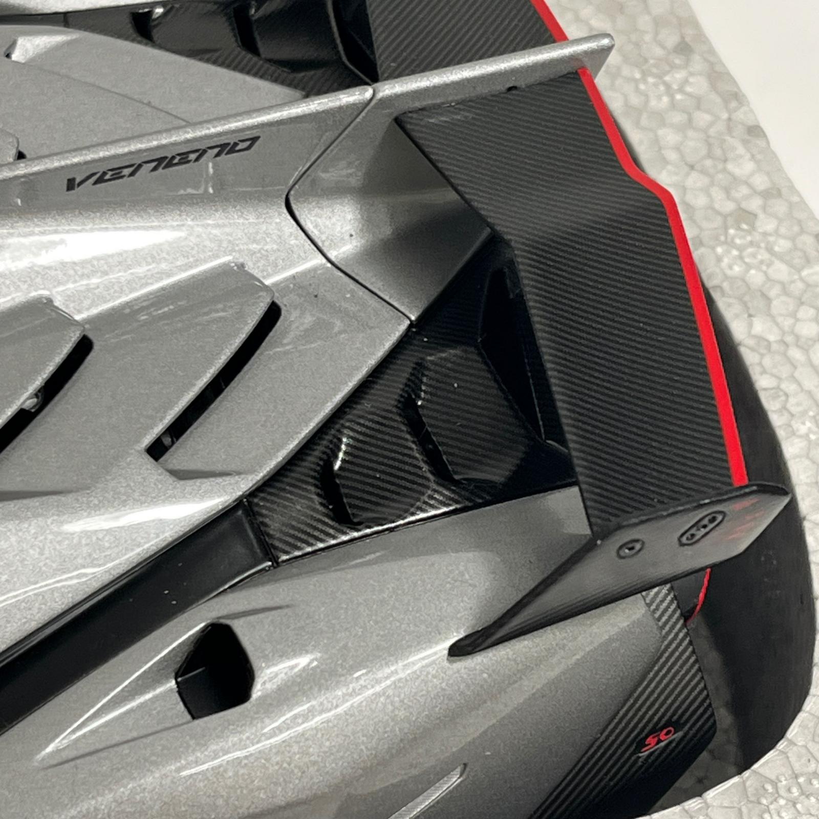 ☆1/18 AUTO art Lamborghini Veneno(グレー) AUTOart スケールカー