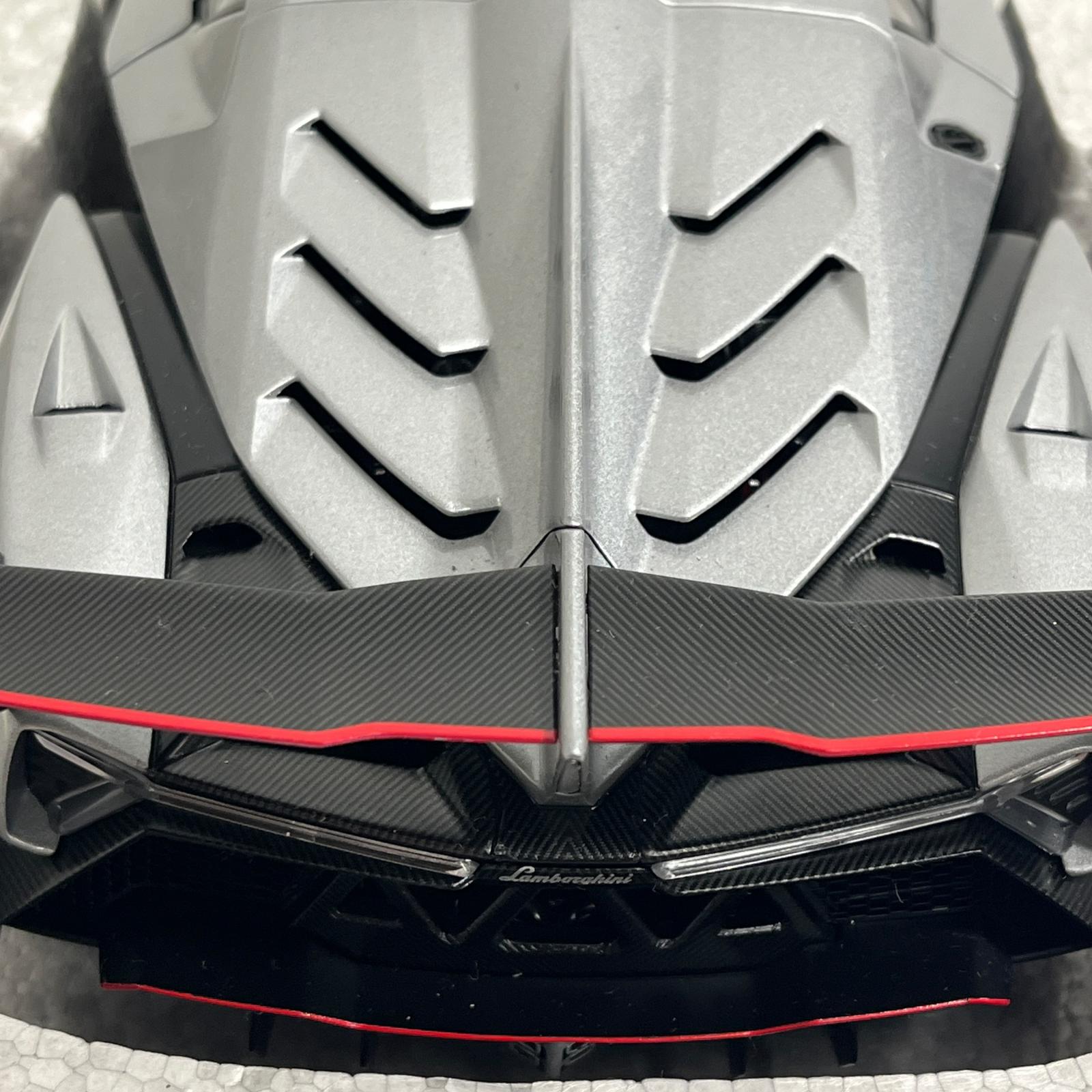 ☆1/18 AUTO art Lamborghini Veneno(グレー) AUTOart スケールカー