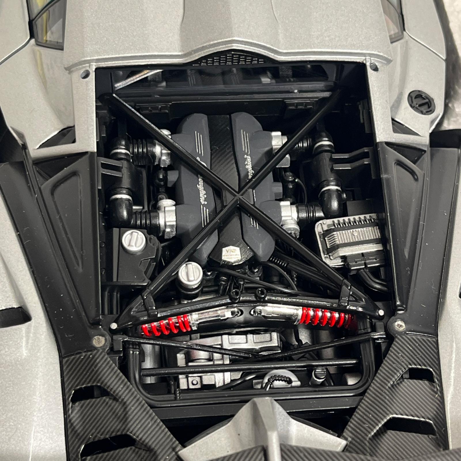 ☆1/18 AUTO art Lamborghini Veneno(グレー) AUTOart スケールカー