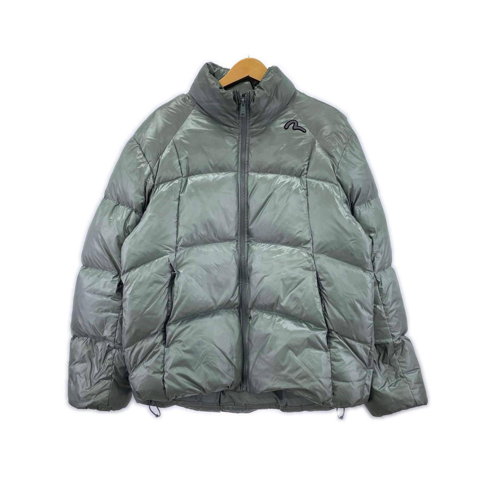 ダウンジャケット HIGH NECK DOWN JUMPER M GRN M