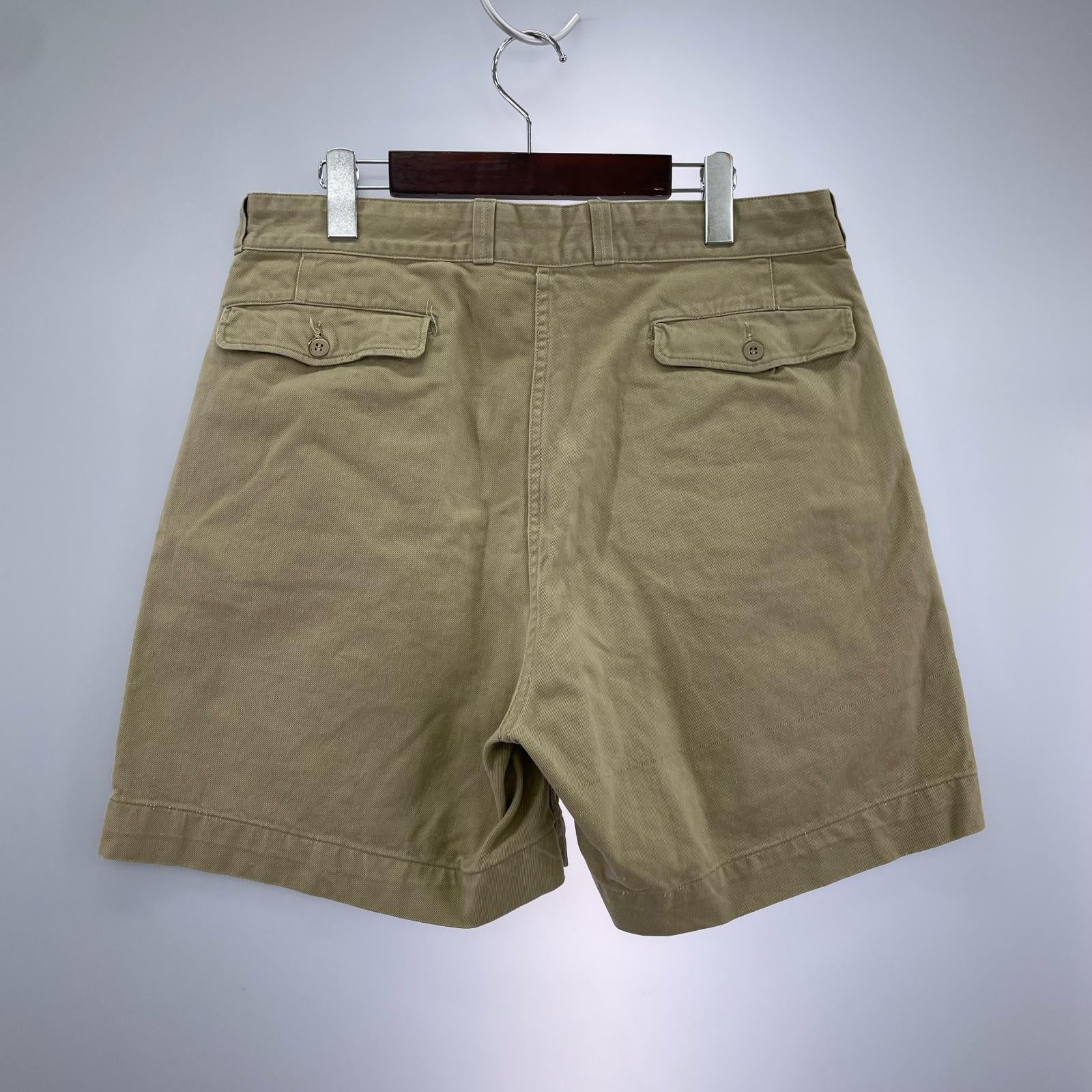ショートパンツ 50s フランス軍 M-52 チノショーツ W35 BEG ベージュ