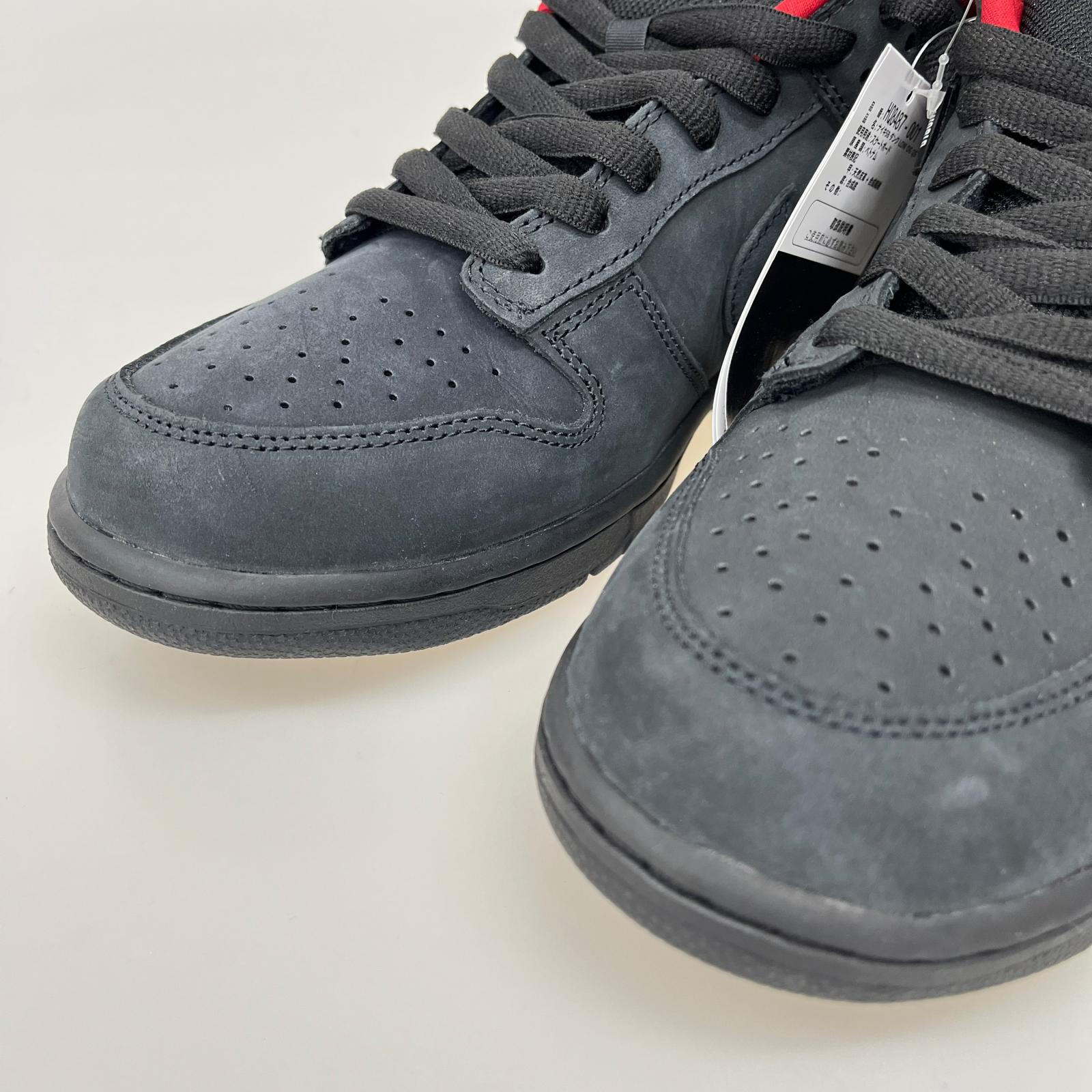 スニーカー SB DUNK LOW OG QS ×SUPREME 27.5cm 28cm (US10 UK9 1/2 EU46) ブラック