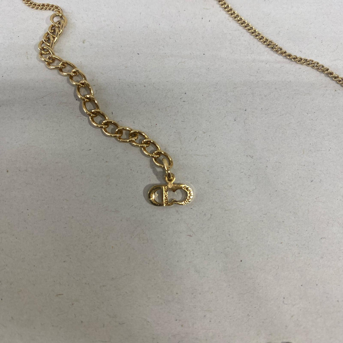 C.Dior/CDロゴ/ネックレス
