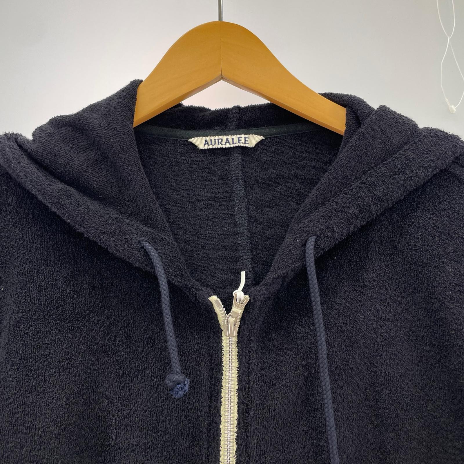 パーカー COTTON NYLON PILE ZIP PARKA