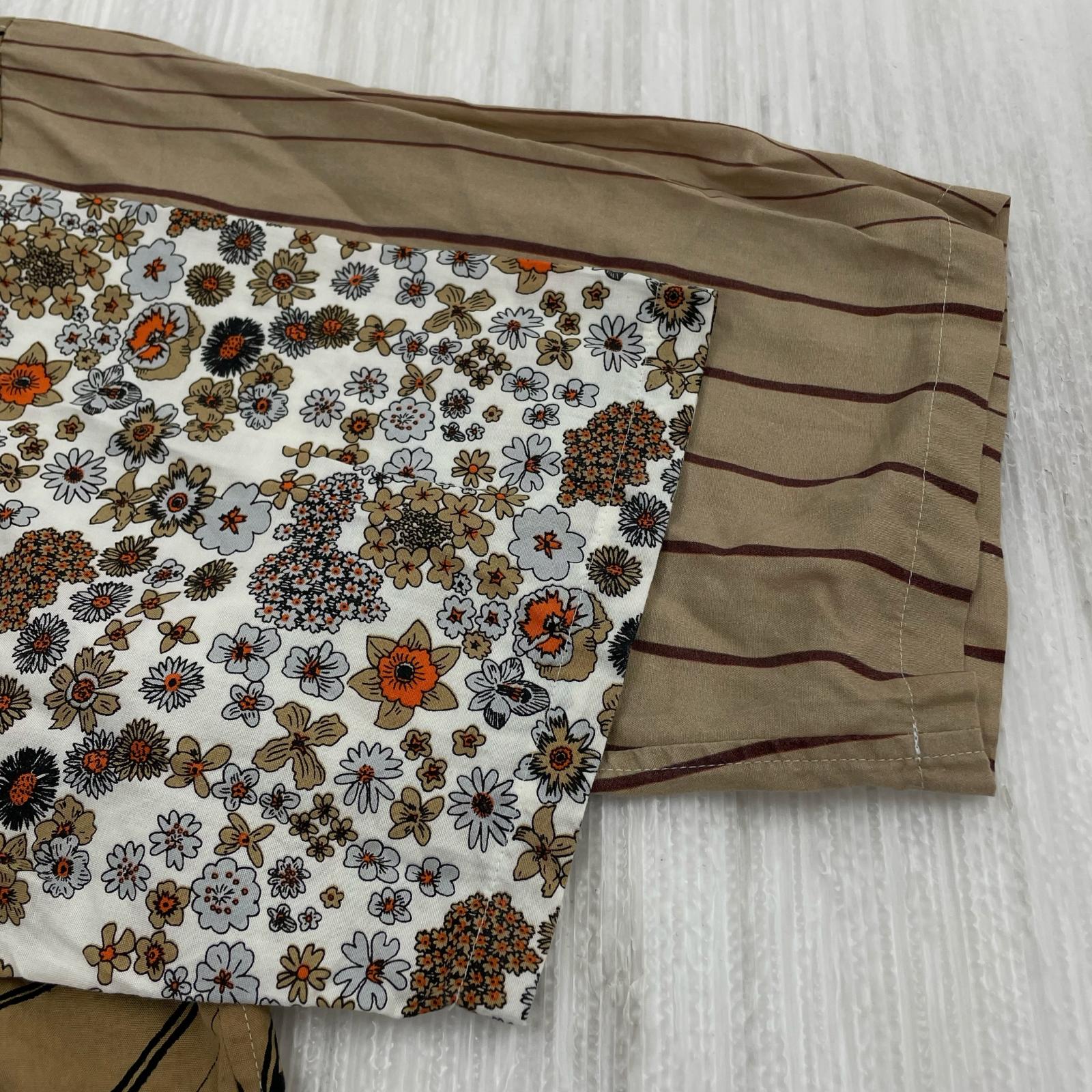 半袖シャツ ×NEEDLES CABANA SHIRT M ベージュ