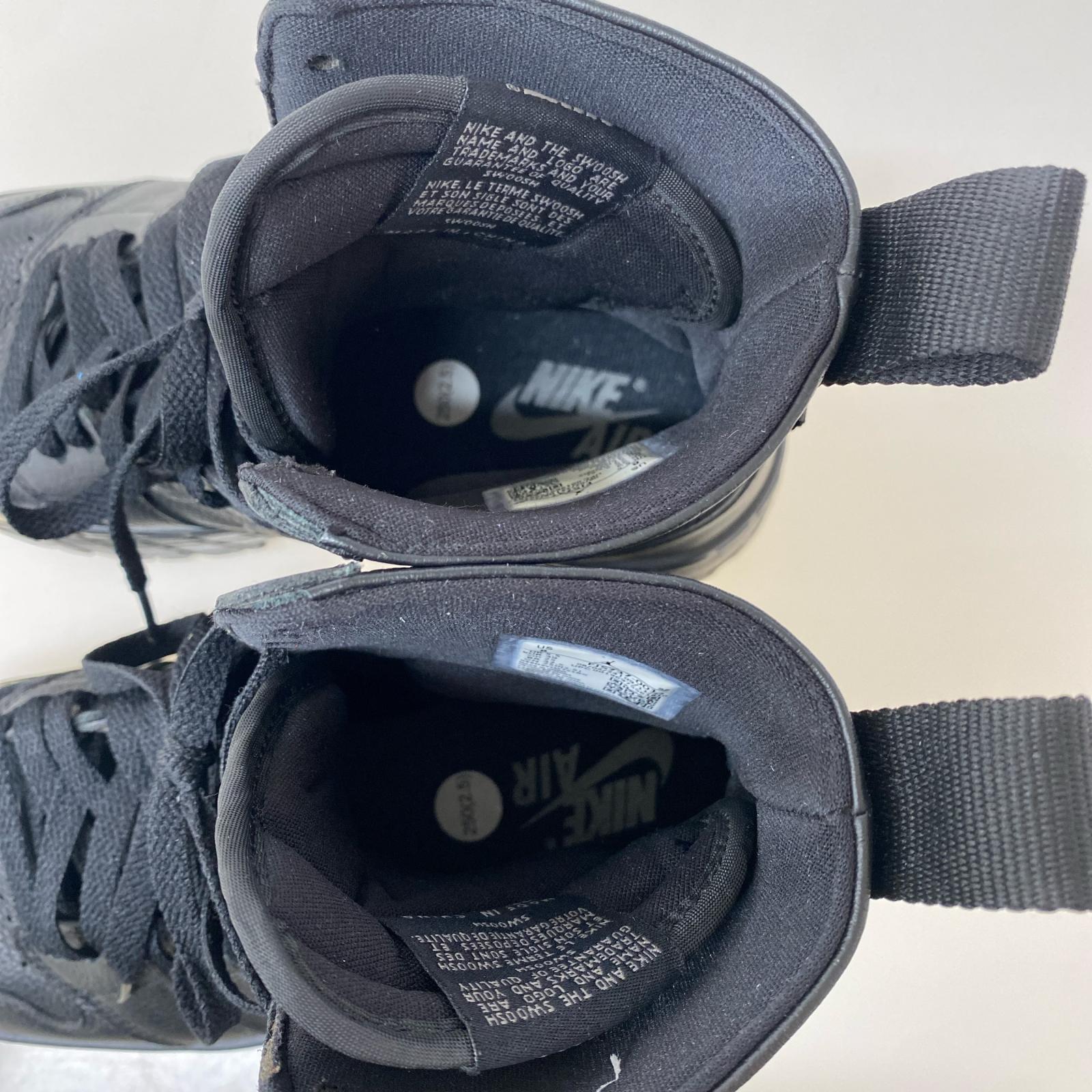 ブーツ WMNS AIR JORDAN 1BROOKLYN 25cm (US7 UK6 1/2 EU40) ブラック