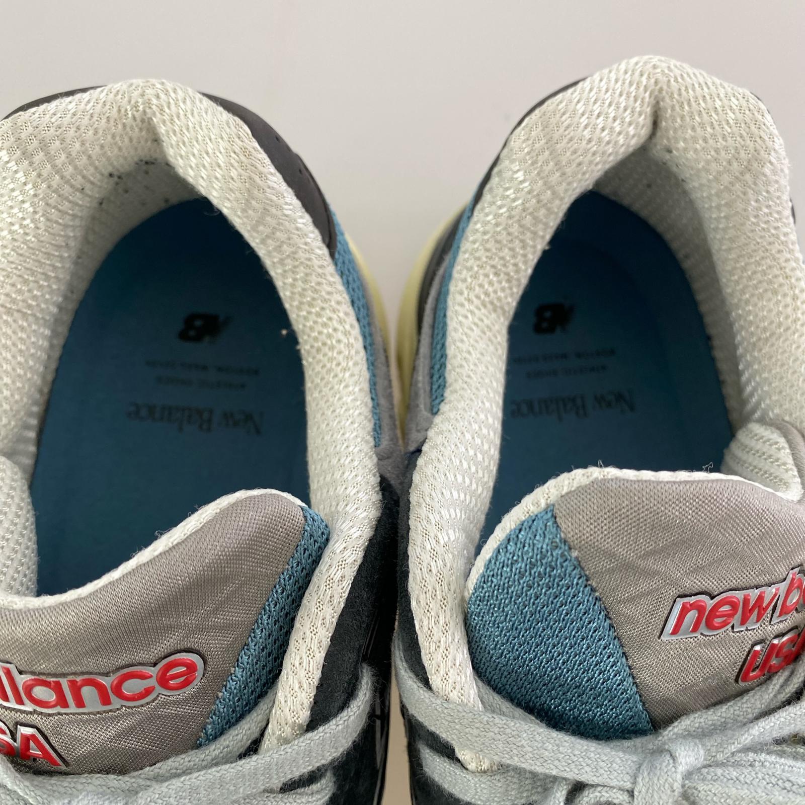 スニーカー 990 v3 navy made in usa 27cm (US9 UK8 1/2 EU44) ブルー
