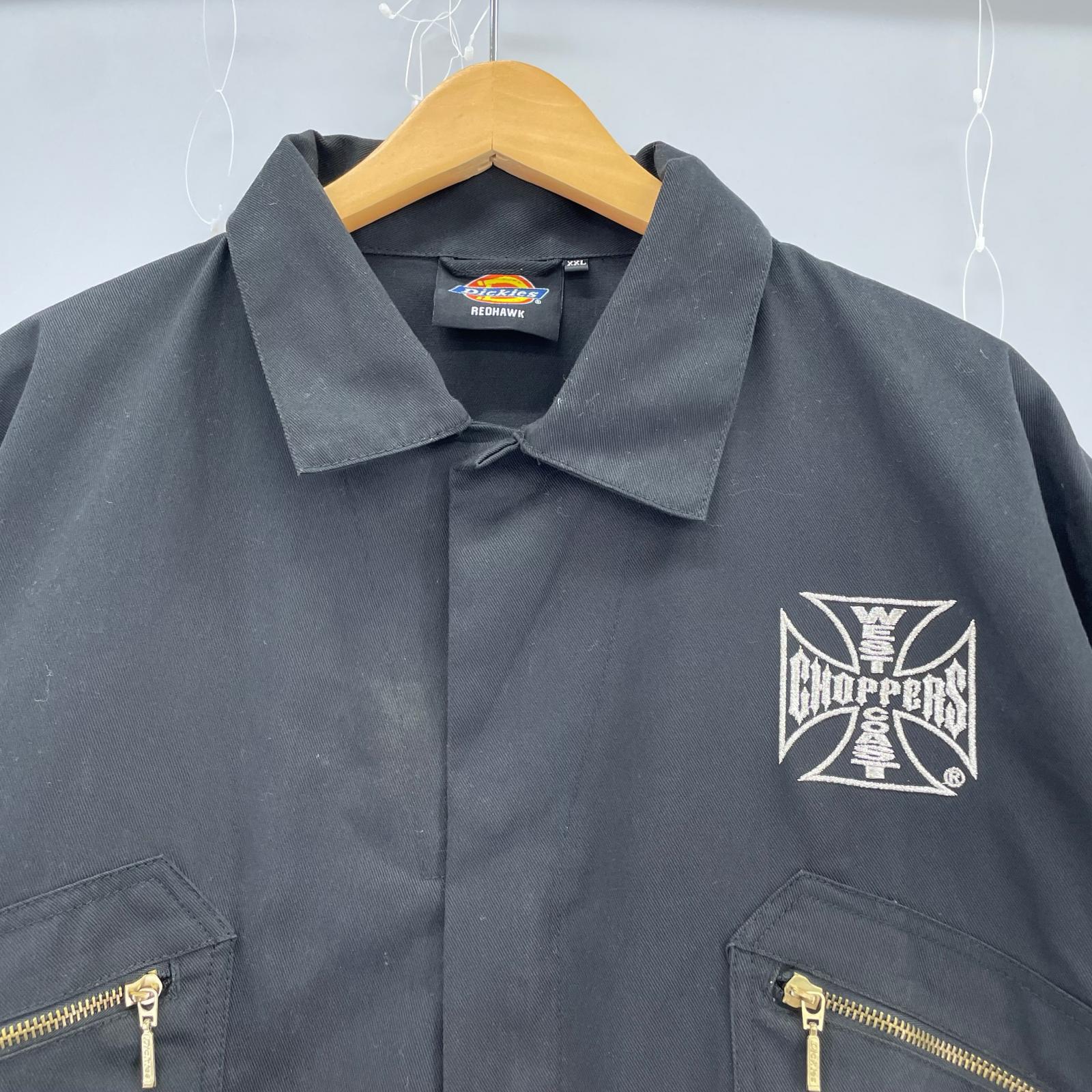 オーバーオール ×West Coast Choppers XXL BLK ブラック