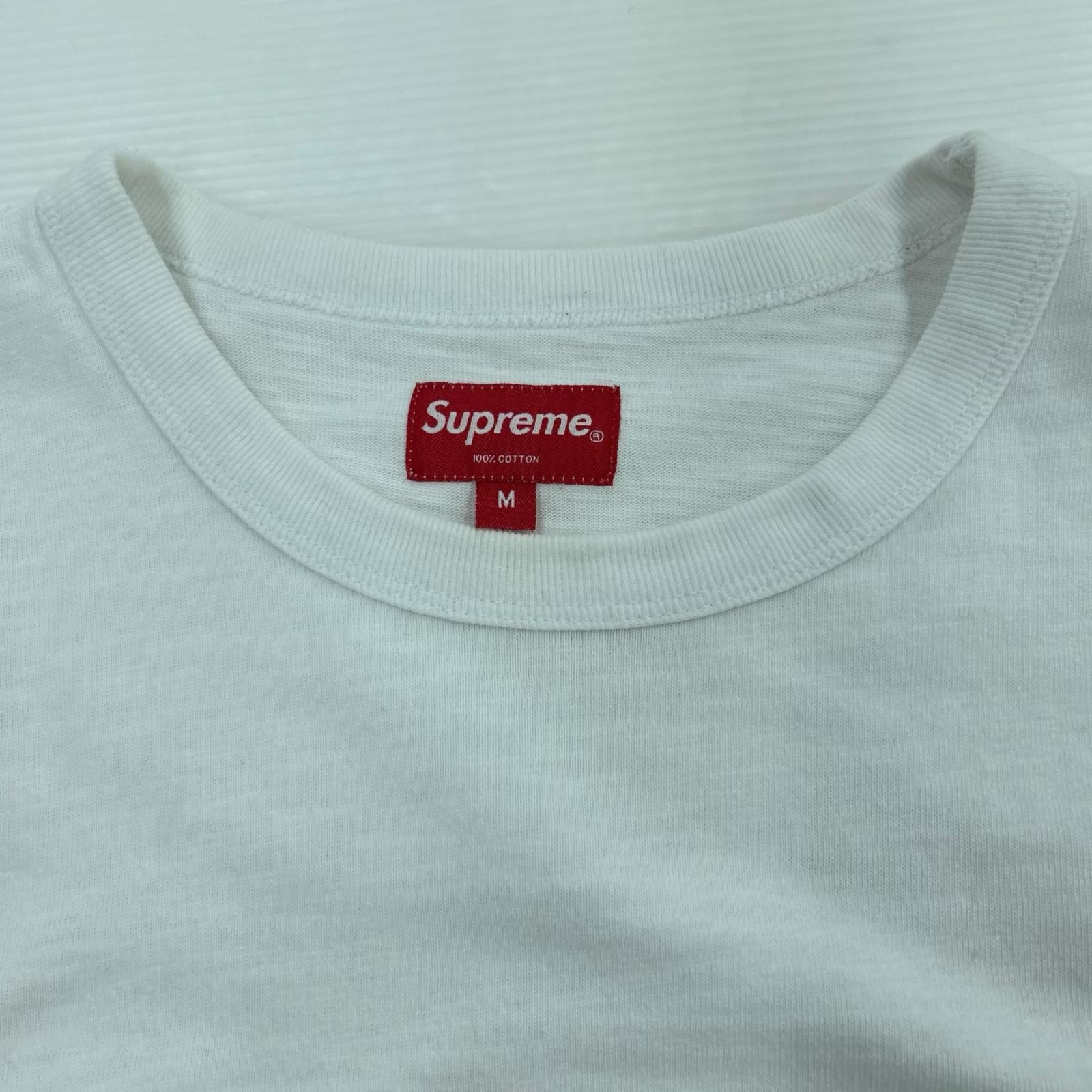 半袖Tシャツ Collegiate Applique S/S Top 白 M M ホワイト