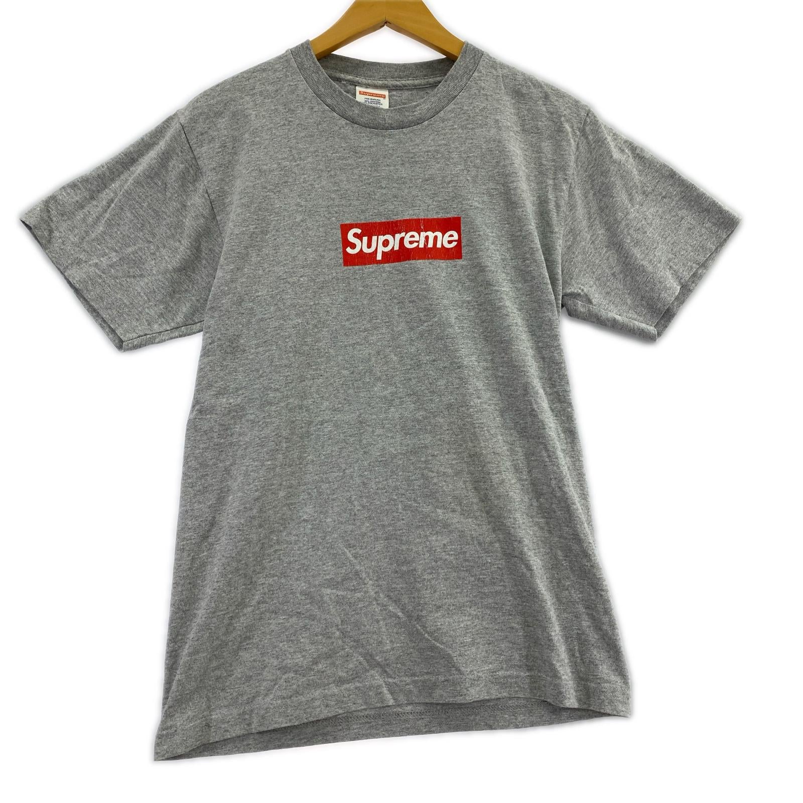 半袖Tシャツ 20th anniversary BOX LOGO S グレー