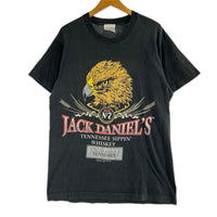 半袖Tシャツ 90s JACK DANIEL'S イーグル 黒 L ブラック