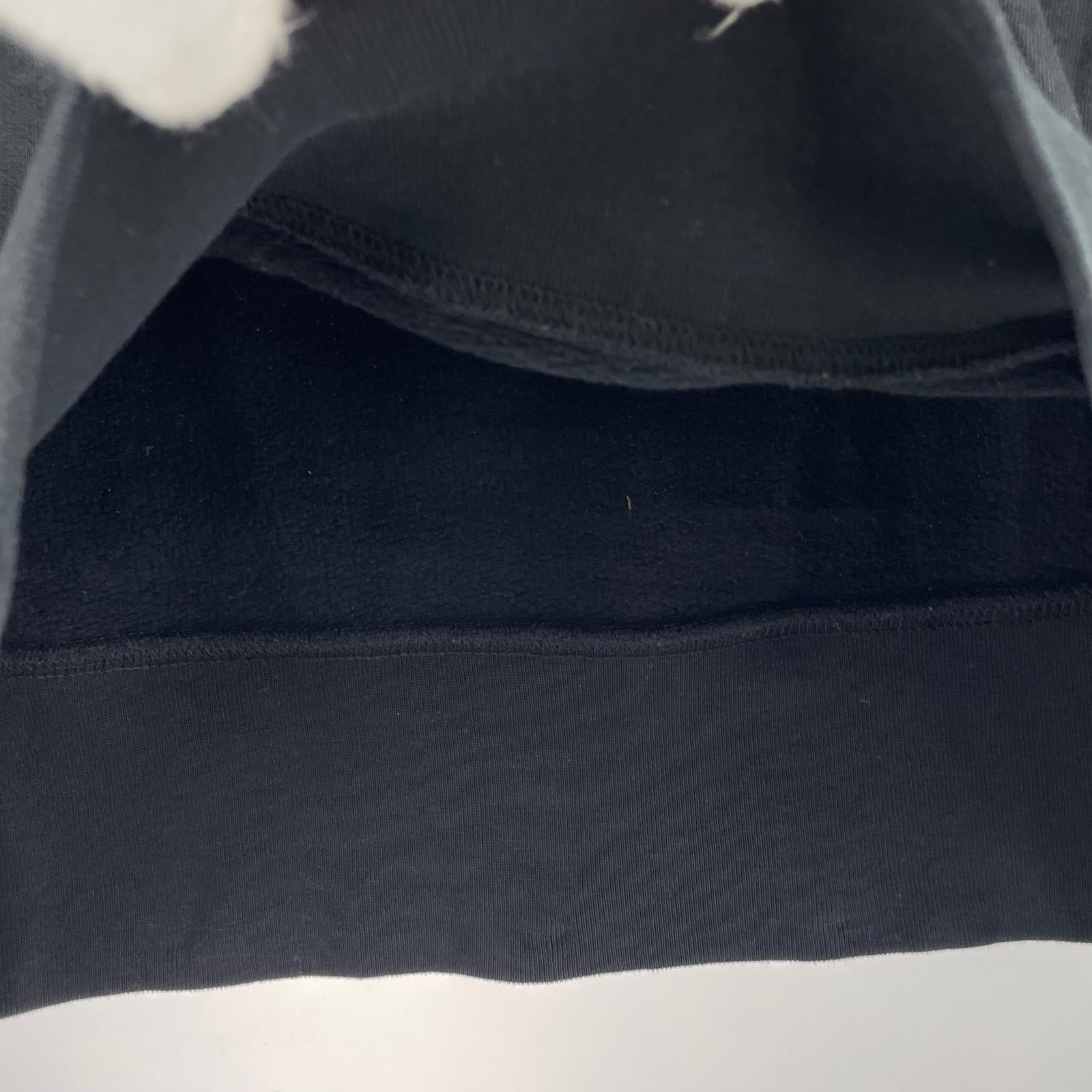 パーカー Acne Studios フェイスパッチパーカー XXS ブラック ブラック