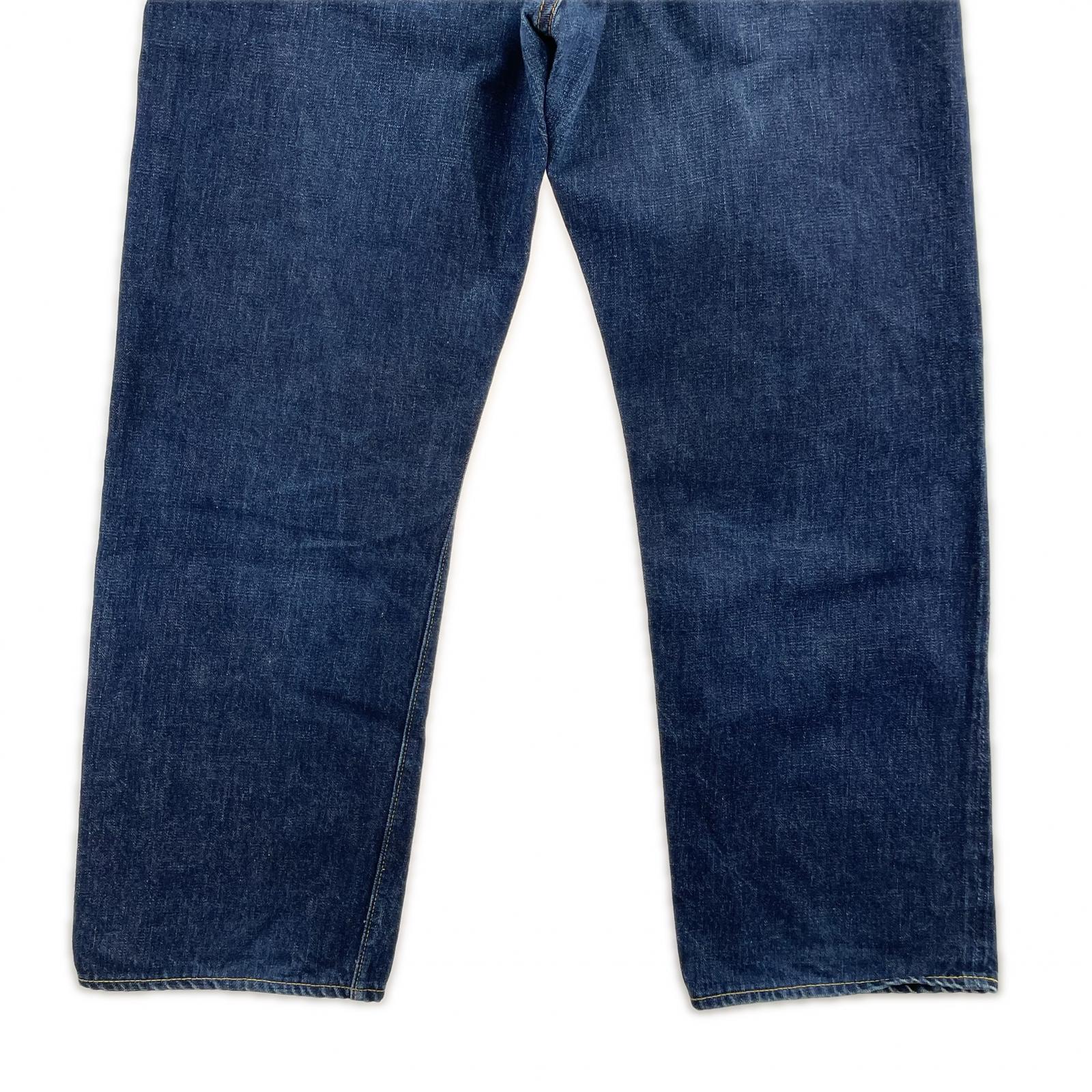 デニムパンツ 1101 片面タブ 紺 W36