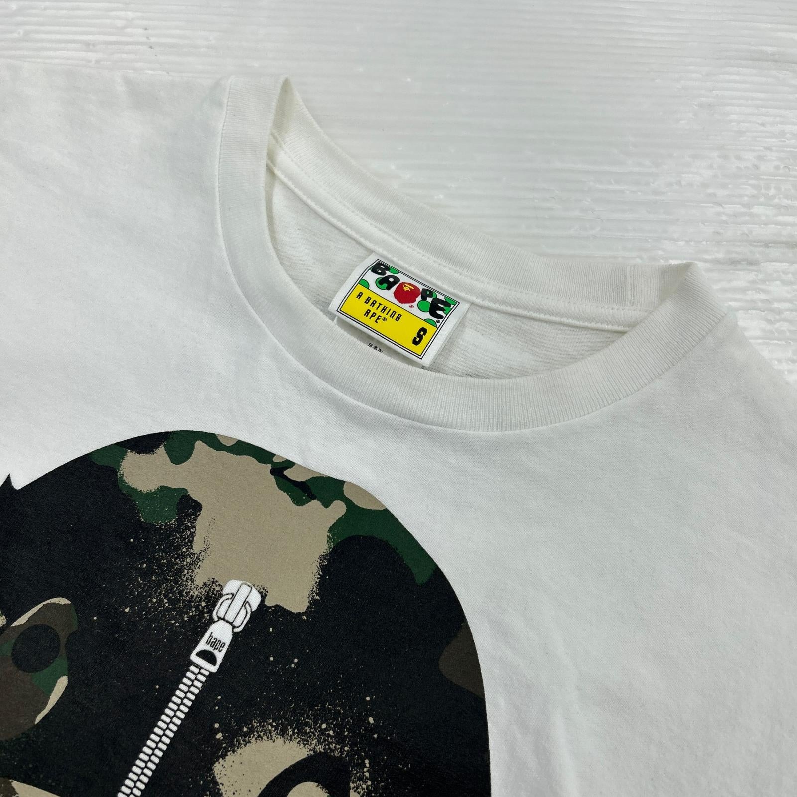 半袖Tシャツ カモフラージュ WHT S ホワイト