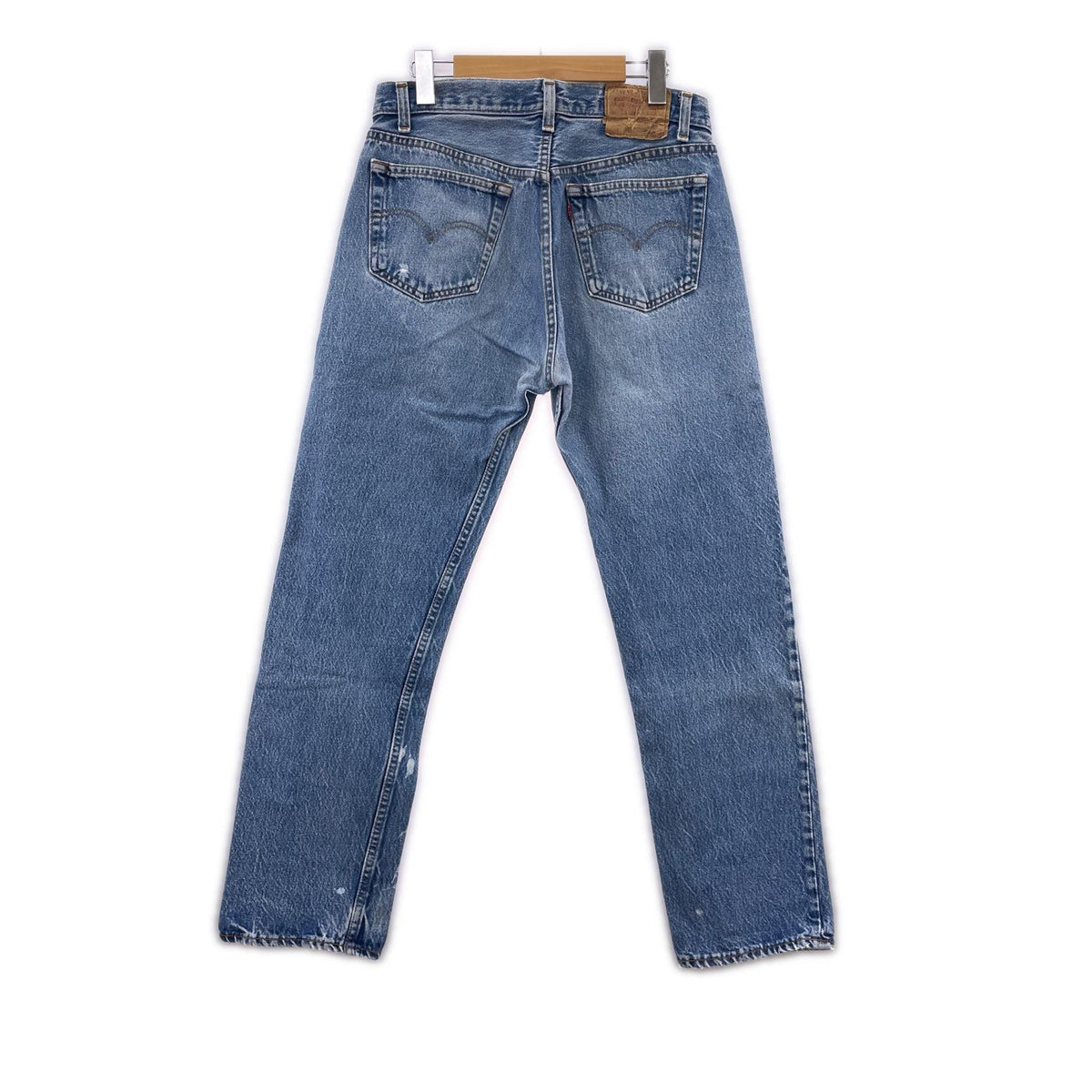 デニムパンツ 80s 501 USA製 ボタン裏653 W33 ブルー