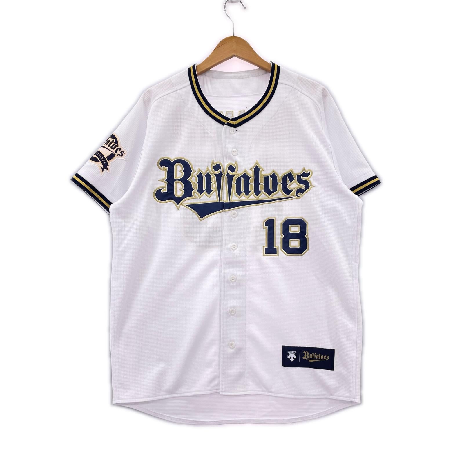 半袖シャツ オリックス 山本由伸 18 (L) L ホワイト
