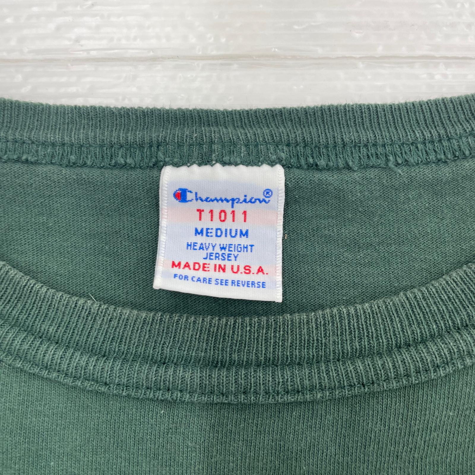 半袖Tシャツ xChampion HEAVY WEIGHT JERSEY M グリーン